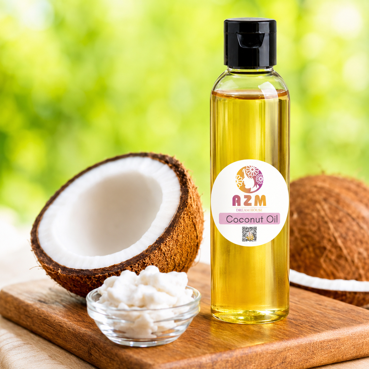 Organic Premium Coconut Oil – 100 ml - Image 2