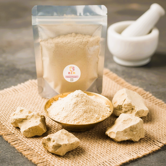 Organic Premium 100% Pure Multani Mitti Face Pack - 100g